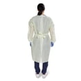thumbnail image 2 of McKesson Disposable SMS Protective Procedure Gown Yellow One Size Fits Most 10 per Bag, 2 of 5