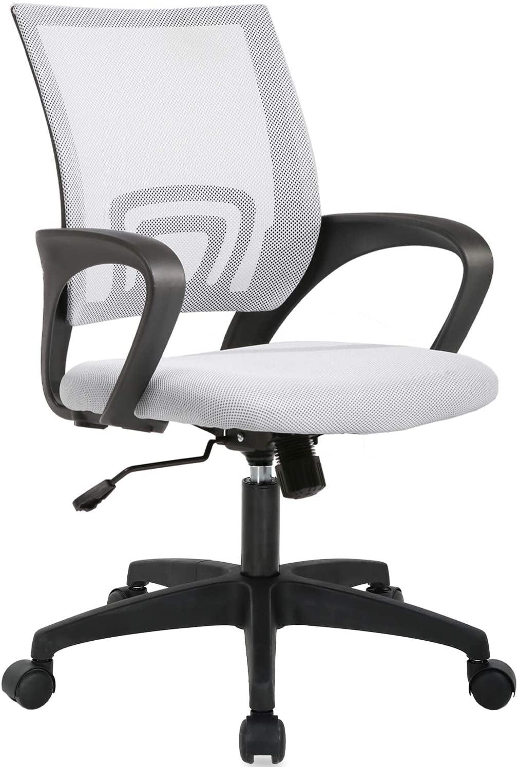 Coohole Home Office Chair Desk Adjustable Swivel Rolling Ergonomic Computer Chair Executive Lumbar Support Mesh Chair-Ship from USA 