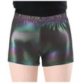thumbnail image 2 of Girls Athletic Shorts Size 10-12 Girls Athletic Shorts Kids High Waisted Yoga Dance Biker Shorts Comfy Gymnastics Shorts 5-14Y Gymnastics Shorts for Teens, 2 of 8