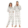 thumbnail image 3 of IAUYY Unisex Adult Onesie Pajamas Ultra-Soft Crystal-Soft Fabric, Halloween Adult Onesie Pajamas Adults,With a Zipper Plus Size Onesie Pajamas, Stars and Other Elements, 3 of 7