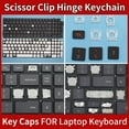 thumbnail image 1 of Replacement Keycaps Scissor Clip Hinge For DELL Inspiron 15-5502 5509 5505 5510 5590 5591 5598 5593 5584 3501 keyboard Keychain 3 Hinge, 1 of 5