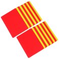 thumbnail image 1 of unbranded 10Ud Y Amarillas Para Árbitro Fútbol Material Robusto PVC Uso Profesional, 1 of 7