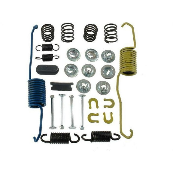 Rear Drum Brake Hardware Kit - Compatible with 1987 - 2006 Toyota Camry 1988 1989 1990 1991 1992 1993 1994 1995 1996 1997 1998 1999 2000 2001 2002 2003 2004 2005