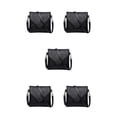 thumbnail image 2 of Qarigey Bolso de mensajero para mujer para ocasiones oficiales y casuales Bolsos de mensajero Bolsos de hombro cruzados PU Negro-S Type2 NO2, 2 of 6