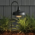 thumbnail image 2 of Better Homes & Gardens Corbyn Solar Powered Matte Black Metal Landscape LED Pathway Downlight, 20 Lumens (2-Pack), 2 of 7
