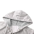 thumbnail image 4 of MesaSe Women Long Sleeve Sweatshirt Letter  Neck Hooded Tops, 4 of 6