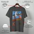 thumbnail image 3 of Men's Nintendo NES Duck Hunt Graphic Tee Charcoal Heather Large, 3 of 10