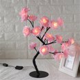 thumbnail image 1 of CAROOTU Rose Shaped Table Lamp Flower Rose Tree Decorative Light for Living Room Bedroom, 1 of 6