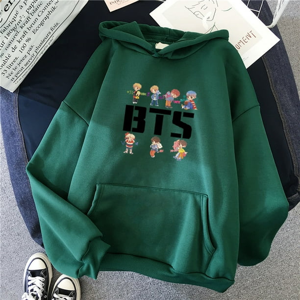 bts chaqueta bts kpop bangtan jersey sueter jin jimin suga love yourself sudadera con capucha pullover bts sudadera bts chaquetapangjing Walmart en linea