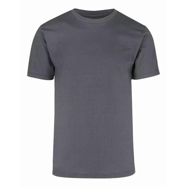 Playera Hombres Basica Manga Corta Sencilla Algodón Casual