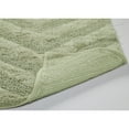 thumbnail image 3 of Better Trends 17" x 24" Bathroom Rugs 100% Cotton Soft Water Absorbent Non Slip Bath Mat Machine Washable Rug (Sage) Hugo Collection, 3 of 4