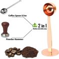 thumbnail image 3 of Coffee Scoop Tablespoon Measure Spoon Stainless Steel Dual-Purpose Multi Function 2-in-1 Tamper Measuring Tea Scoops, 3 of 5