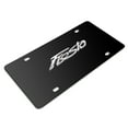 thumbnail image 3 of Ford Fiesta 3D Nameplate Black Stainless Steel License Plate, 3 of 5
