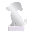 thumbnail image 7 of Northlight LED 3D Christmas Dog with Santa Hat Infinity Mirror - 8", 7 of 7