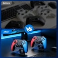 thumbnail image 2 of 2 Pack Switch Controller, QQV Wireless Switch Pro Controller for Nintendo Switch 2/Switch/Lite/OLED/IOS/PC with Programmable, Wake-up,Turbo, 2 Bracket, 2 of 10