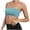 D01-Light Blue, variant on Dealovy Tube Bra for Women Strapless Seamless Bandeau Bralettes Stretchy Low Support Padded Yoga Bras