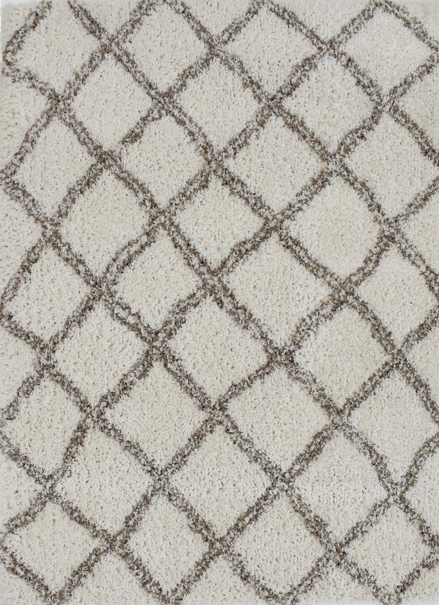 Mason Brooks Indigo Shag CG20A Transitional Geometric 2'6" X 8' Area Rug