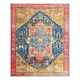 thumbnail image 2 of Unique Loom Outdoor Traditional Collection Area Rug - Limon (7' 10" x 10' Rectangle Multi/Red), 2 of 7