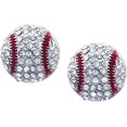 thumbnail image 1 of GFDYREE Boucles d'Oreilles de Baseball Clous, 1 of 3