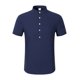 thumbnail image 1 of pstuiky Camisas de vestir de manga corta para hombre, Camiseta de cuello redondo de color liso para hombre, holgada, para cultivar la integridad moral camisas casuales para hombre xl, 1 of 7