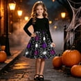 thumbnail image 4 of Piuwrlz Girls Cos Perform Dress for Girl Halloween Party Dresses Black Size 11 Years, 4 of 7