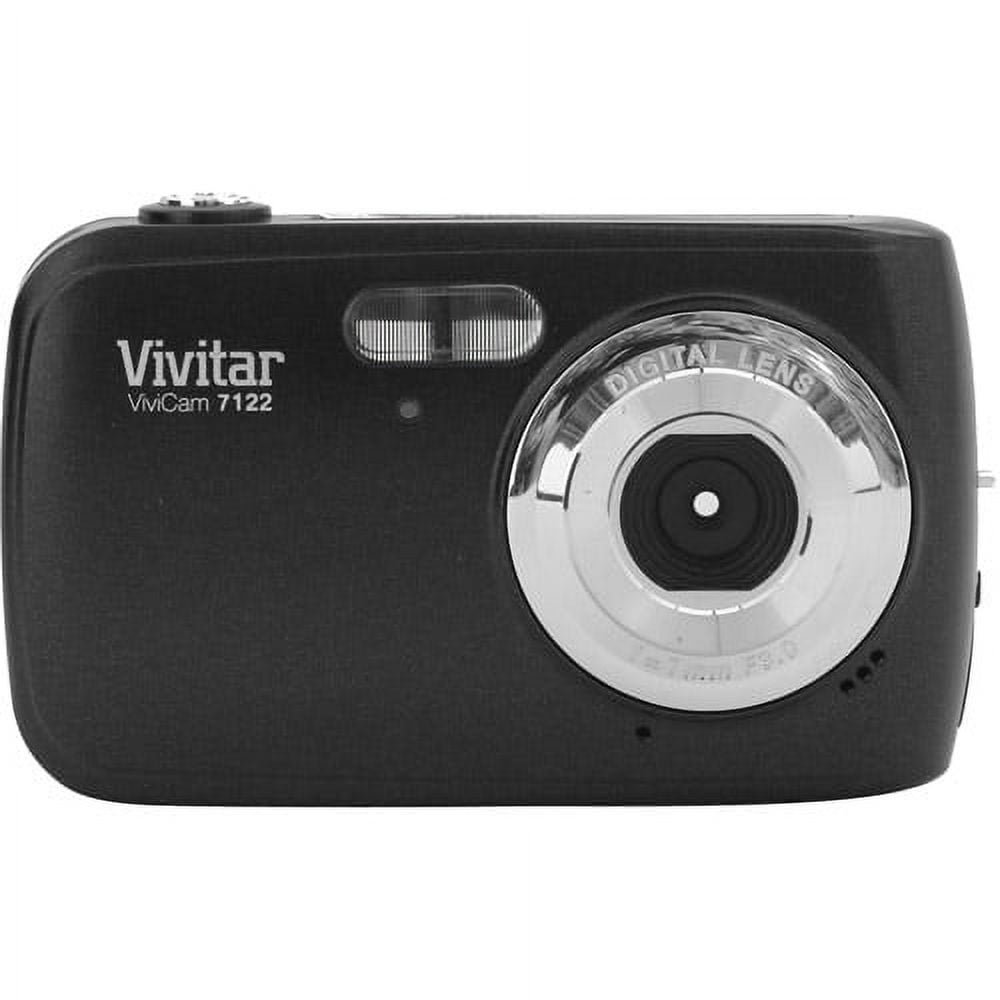 Vivitar ViviCam 7122 - Digital camera - compact - 7.1 MP - black
