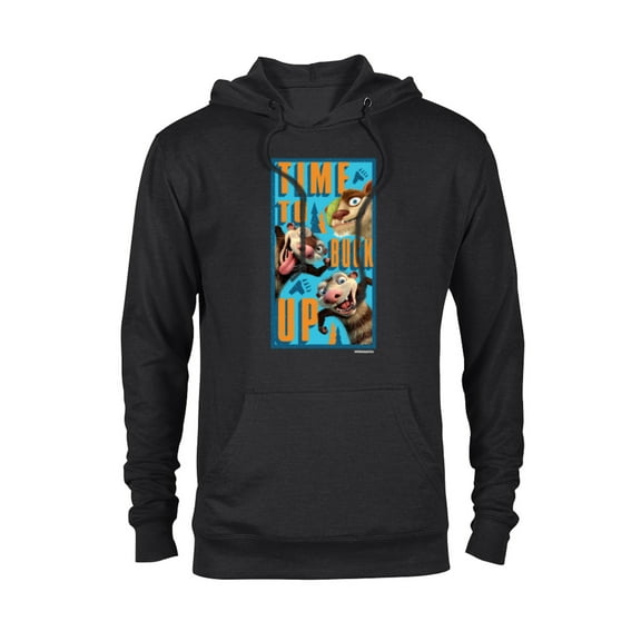 The Ice Age Adventures of Buck Wild Time To Buck Up - Pullover Hoodie for Adults - Customized-Black