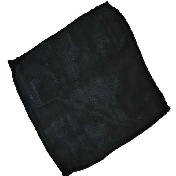 London Magic Works Magicians Silks With Tricks (black, 6 inch)