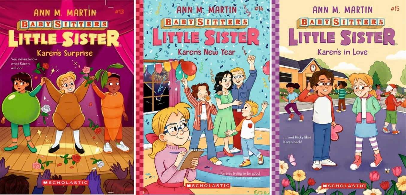 Ann M. Martin’s Baby-Sitters Little Sister Complete Series Collection (Books 1–18) – Includes Karen's Witch, Karen's Roller Skates, Karen's Worst Day, Karen's Kittycat Club, And More)