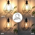 thumbnail image 3 of BRIMAX C35T Dimmable E12 Candelabra Flame Tip Style LED Edison Bulbs, 6W Equivalent 60W 2700K Soft White Light, LED Candle Light Bulbs for Indoor Outdoor, 6Pack, 3 of 7