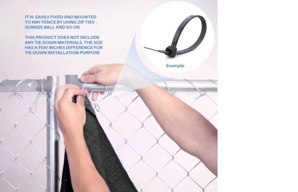 Boen Safety Netting Black FR 4' x 150'