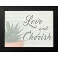 thumbnail image 2 of Prime, Marcus 14x12 Black Modern Framed Museum Art Print Titled - Love And Cherish 1, 2 of 5