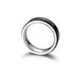 thumbnail image 3 of 6mm Stylish Double Layers Spinner Rings for Women Stainless Steel Rotatable Band, 3 of 6