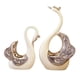 thumbnail image 2 of 2 figuras de cisne para escritorio, regalo de boda, arte artesanal, adorno para fiesta. Estilo B, 2 of 9