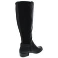 thumbnail image 2 of Alfani Womens Kallumm Wide Calf Faux Leather Riding Boots Black 7 M, 2 of 2