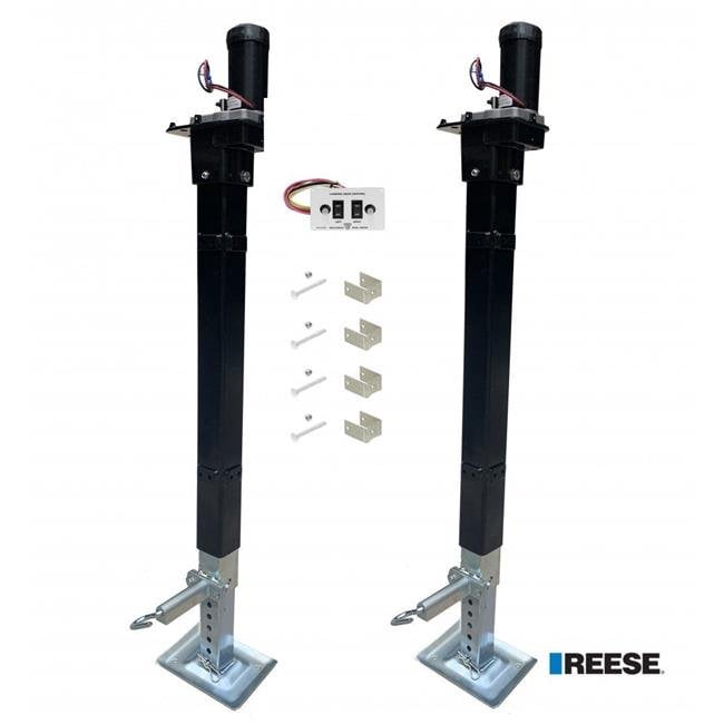 Reese 500708 Dual Output Fifth Wheel RV Landing Gear - Walmart.com ...