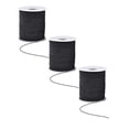 thumbnail image 1 of 4/3/2/1pcs 1mm Black Elastic Cord Beading Thread Stretch String for Bracelet Making Thick Elastic Thread for Handmade Bracelets Durable & Versatile for DIY Projects, 1 of 7