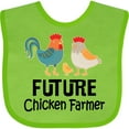 thumbnail image 3 of Inktastic Future Chicken Farmer Childs Boys or Girls Baby Bib, 3 of 4