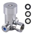 thumbnail image 1 of G1/2 hot and cold water mixing valve thermostatic mixer temperature control for automatic faucet, 1 of 5