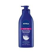 NIVEA Essentially Enriched Body Lotion, Use After Hand Washing, 33.8 fl. oz. Bottle Walmart