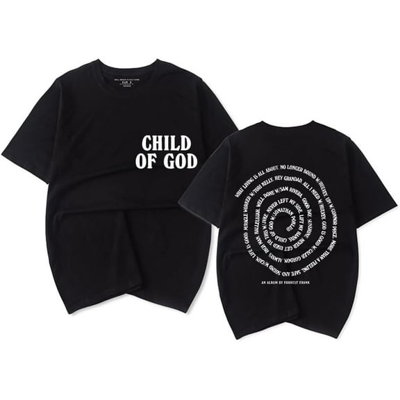 Forrest Frank Child of God Tour Part II Unisex Vintage-Inspired Cotton Tee