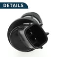 thumbnail image 4 of Fuel Injector for NISSAN TSURU 1.6L 2002-2017 Flow Match No.1660073C90 Fuel Nozzle Black 1 Pc, 4 of 7