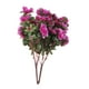 thumbnail image 3 of 2x De Flores Artificiales De Azalea Falsas 29 Cabezas Decoración De De Flores Púrpura Macarena Azalea falsa, 3 of 8