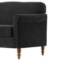 thumbnail image 5 of Christopher Knight Home 77.5" Chenille Loveseat Sofa with Rolled Arms, Classic Design 2-seater Couch, Gray, 5 of 9