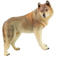 thumbnail image 3 of Plastic Wolf Model Plastic Wolf Ornament Standing Wolf Model Wildlife Animals Model, 3 of 7