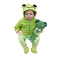 thumbnail image 1 of Muñeca 22 en Reborn Baby Rebirth Doll Kids Gift Material de tela Cuerpo 1 1, 1 of 5