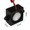 thumbnail image 5 of Dweii 4PCS 3 Watt 8 Ohm Mini altavoz de cavidad única Cavidad de rango completo Máquina de publicidad portátil móvil Conector de altavoz Interfaz de separación 3.3V 5V para una variedad de pequeños pr, 5 of 5
