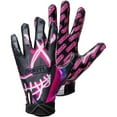 thumbnail image 2 of Battle Sports Nightmare Adult Cloaked Football Receiver Gloves - Medium - Black, 2 of 3