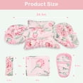 thumbnail image 3 of Soporte para cabeza infantil DILIMI con inserto para asiento de coche, flor rosa, 3 of 8