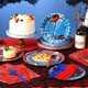 thumbnail image 2 of Set de artículos de fiesta Umigy Spider Birthday para 24 invitados, 2 of 6